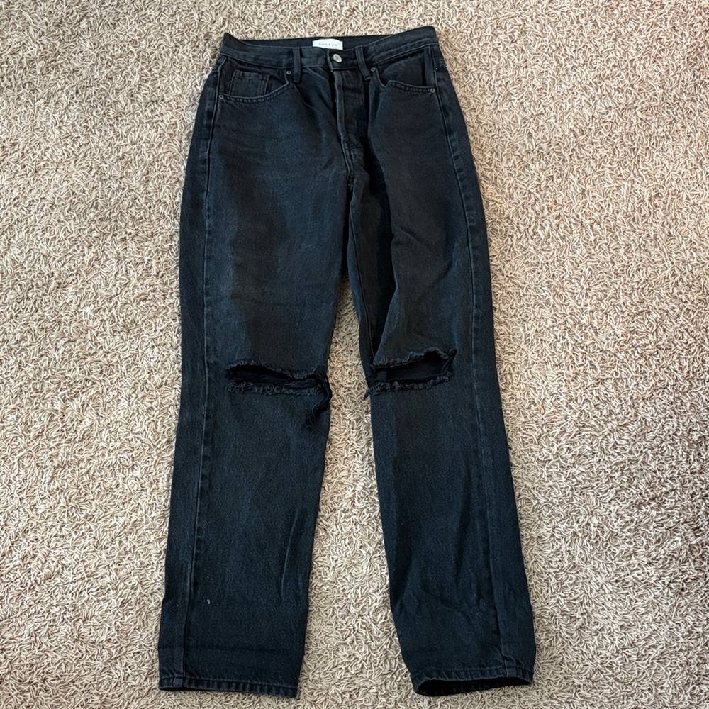 PacSun Black Straight Leg Jeans